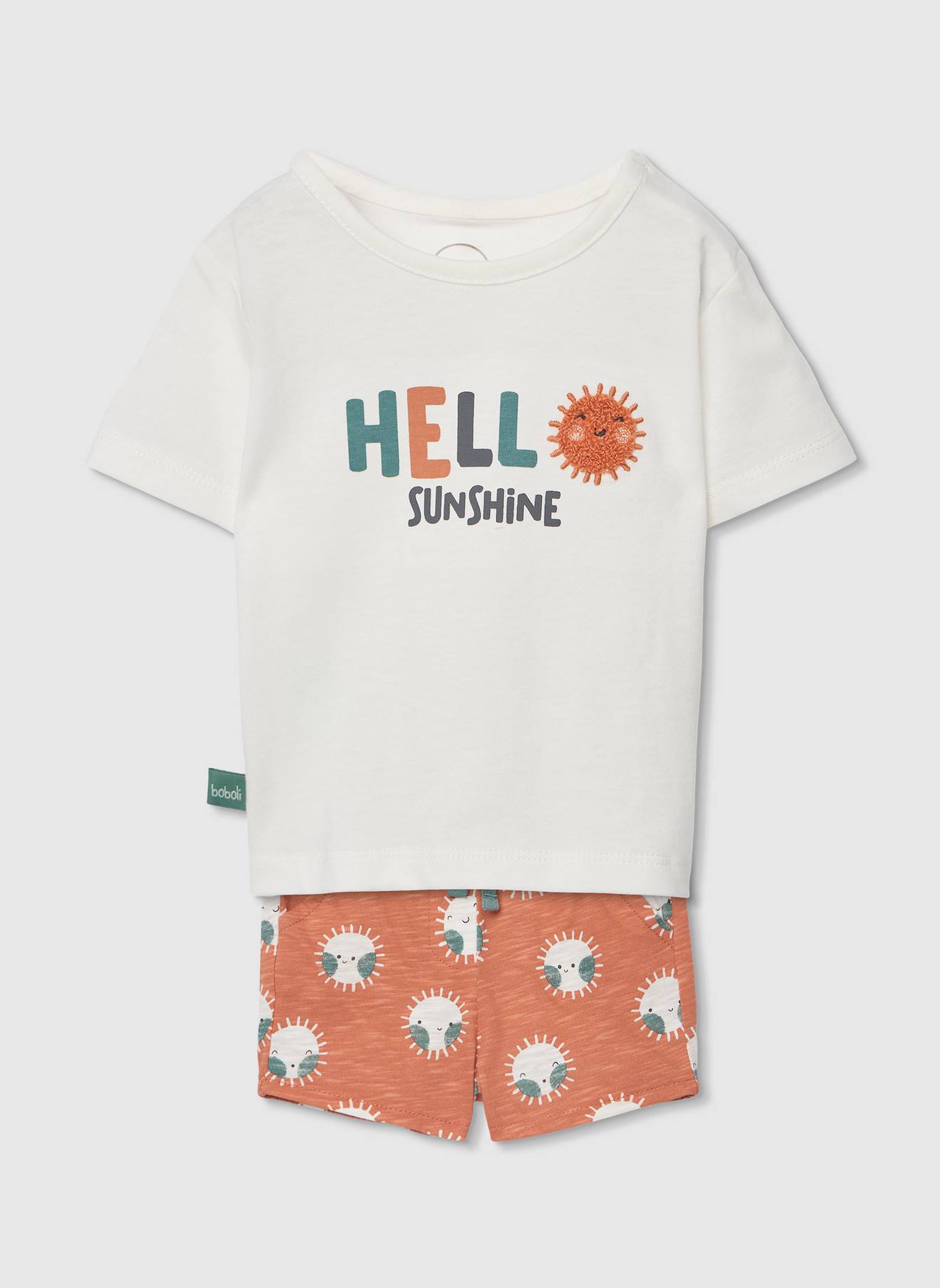 Ensemble Bébé T-shirt Coton Blanc