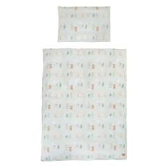 Linge de maison et décoration-Linge de lit bébé-Parure housse de couette et taie d'oreiller woodland buddies