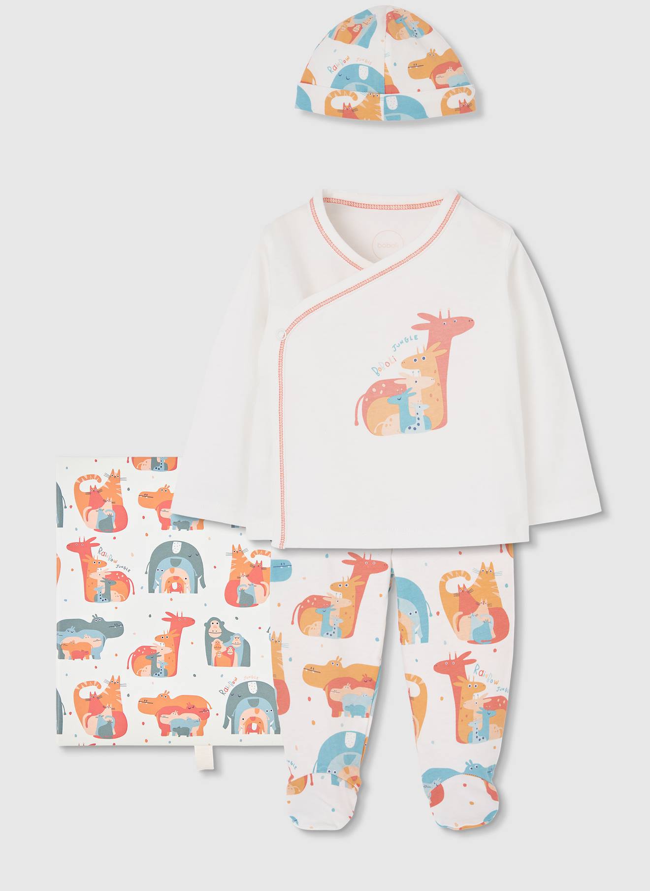 Ensemble Bb Imprim Coton Multicolore 26 €