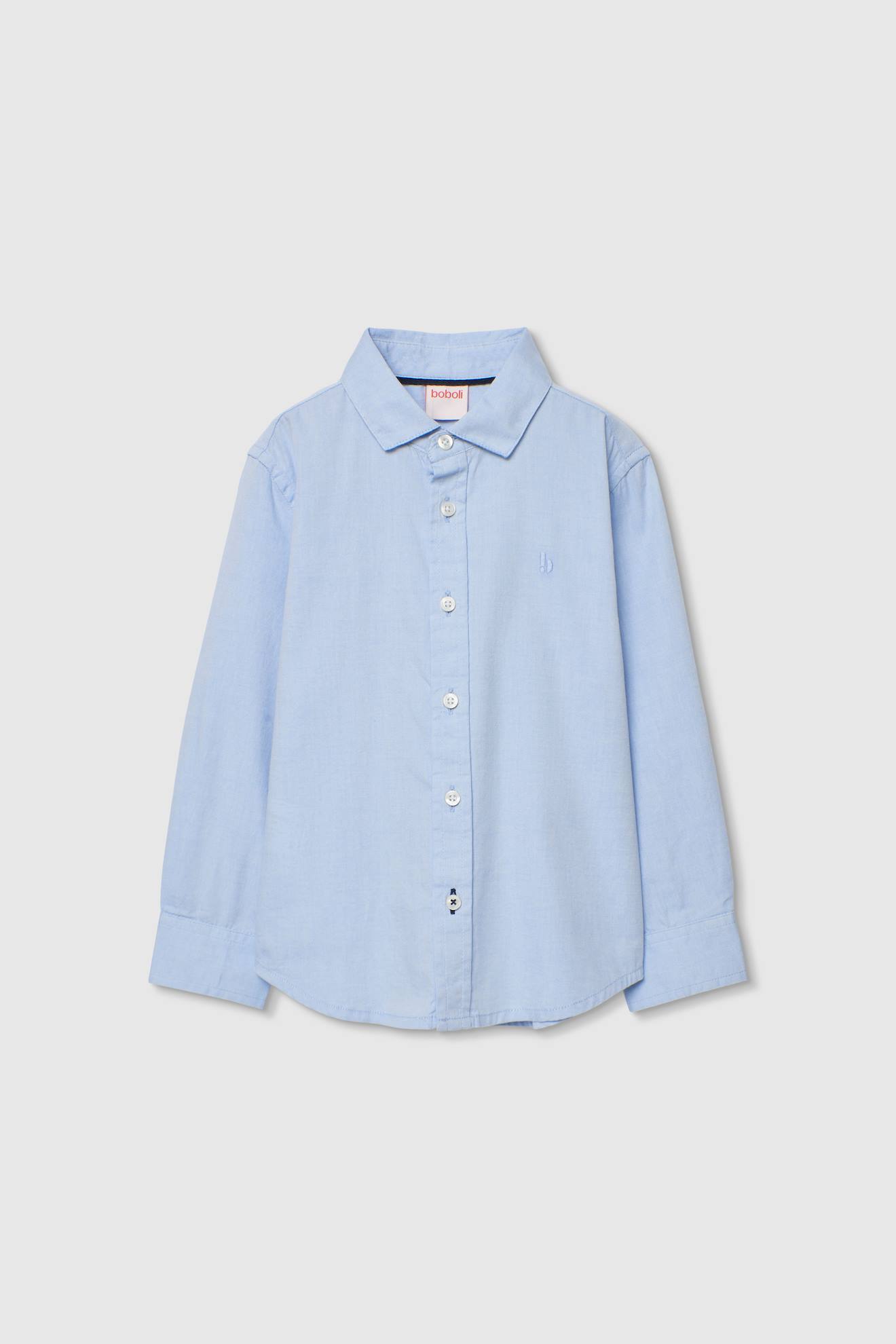 Chemise Oxford Enfant Coton Bleu 23 €