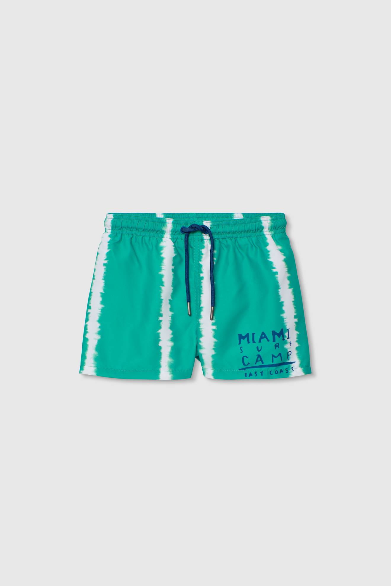 Maillot De Bain Enfant En Tissu Recyclé Vert Maillot De Bain Enfant En Tissu Recyclé Vert