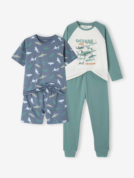 Garçon-Pyjama, surpyjama-Lot de 2 pyjamas garçon en coton