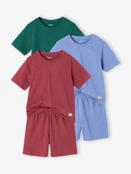 Lot pyjama short uni  - vertbaudet enfant