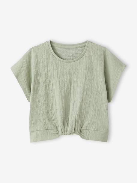 Fille-T-shirt, sous-pull-T-shirt-Blouse manches courtes 