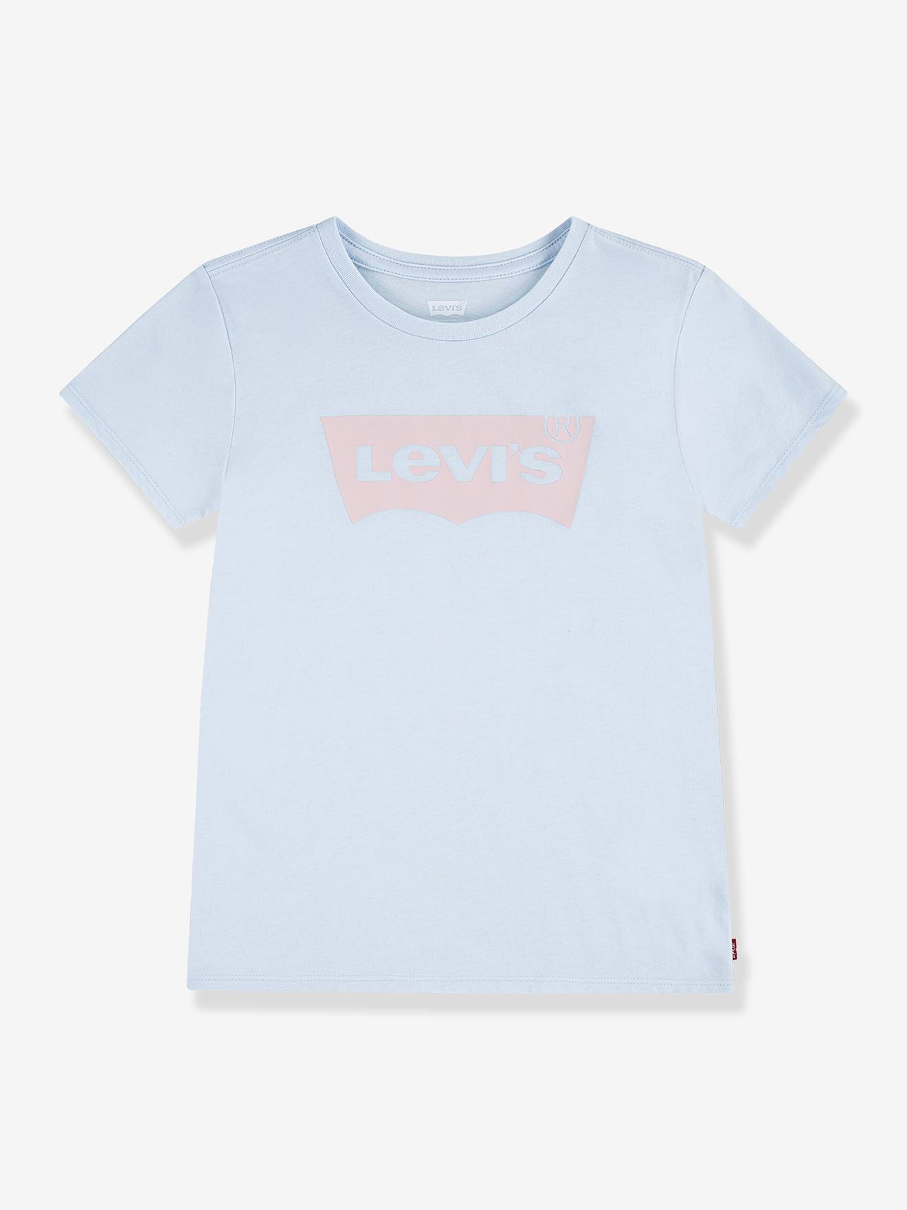 T-shirt Batwing fille Levi's bleu ciel