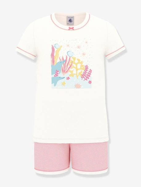Pyjama short fille   - vertbaudet enfant
