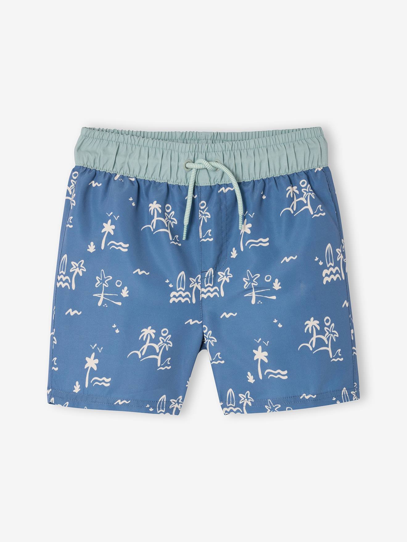 Short de bain indigo