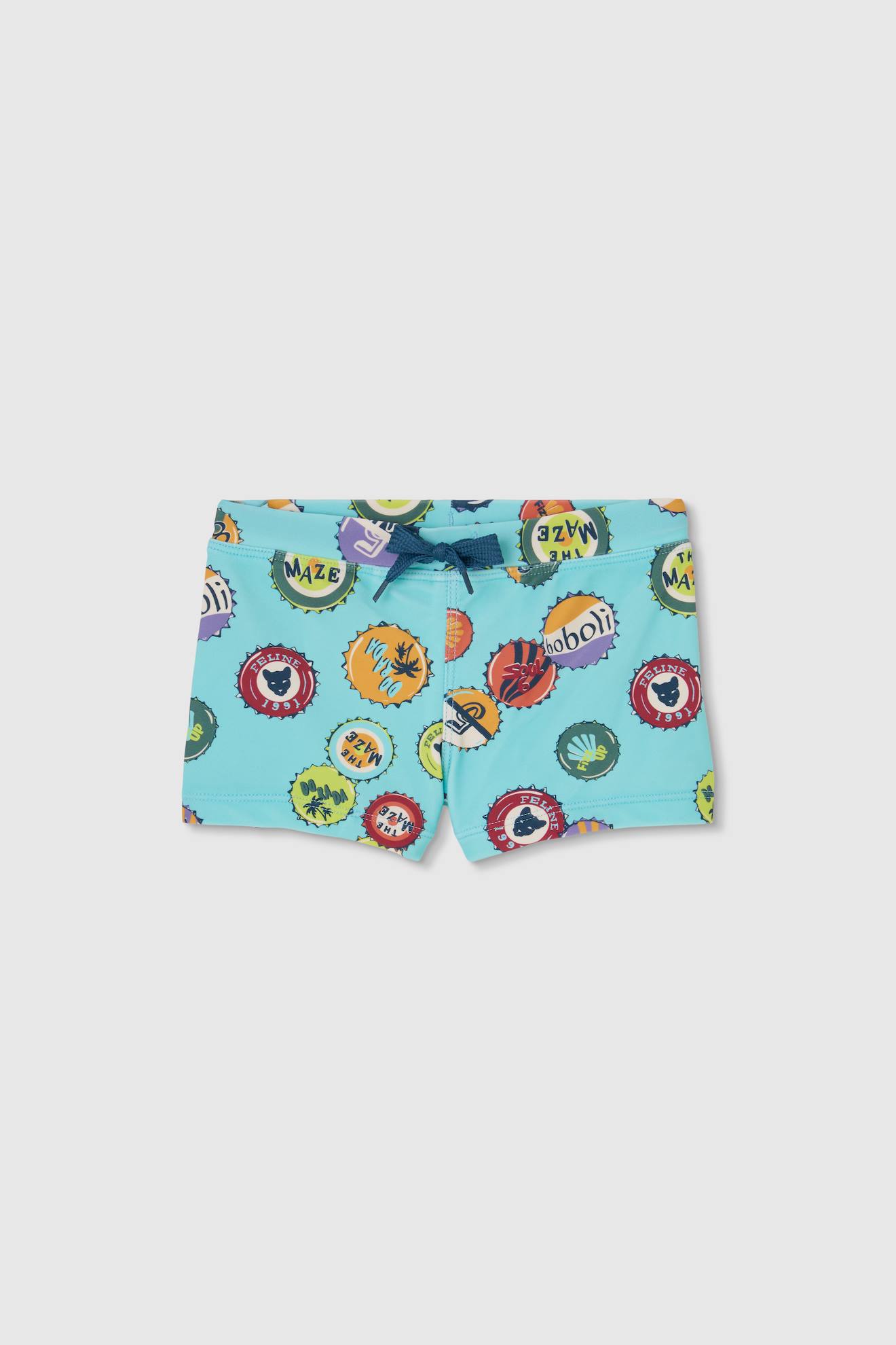 Maillot De Bain Garçon Imprimé Multicolore Maillot De Bain Garçon Imprimé Multicolore