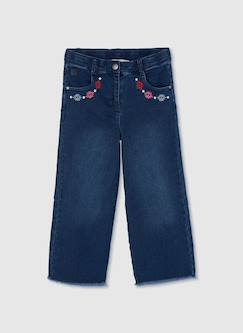 -Pantalon fille en denim