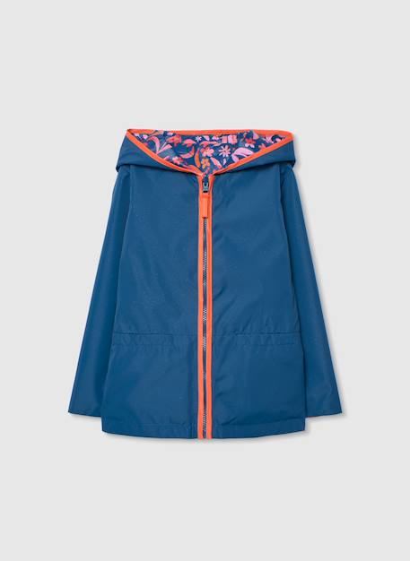 Parka fille réversible en tissu technique  - vertbaudet enfant