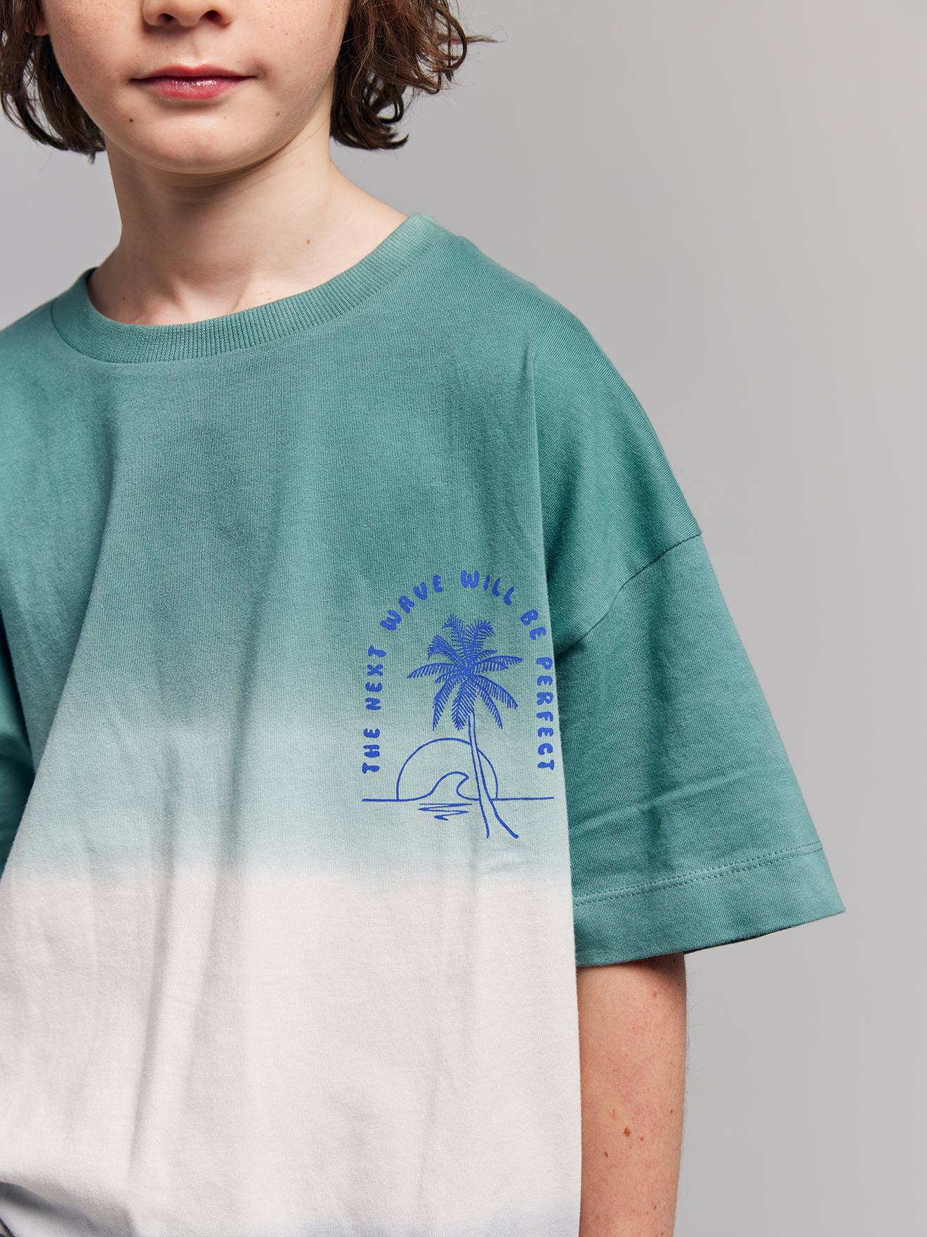 T-shirt garon manches courtes bleu clair 12 €