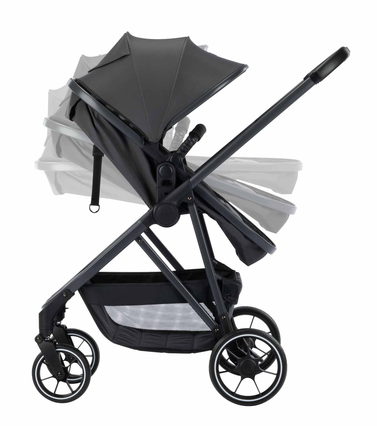 Bebeconfort Poussette Trio Brume Avec Siège Auto I-size Mineral Graphite (Bébé Confort) - Image 2