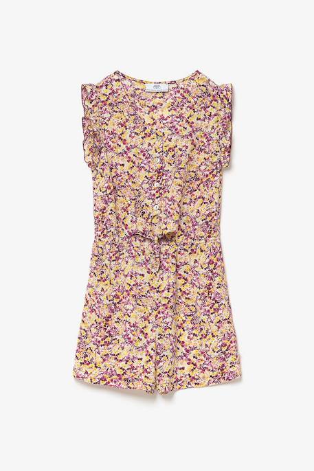 Fille-Salopette, combinaison-Combinaison short yogagi