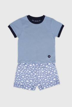 Pyjama short en coton léger enfant  - vertbaudet enfant
