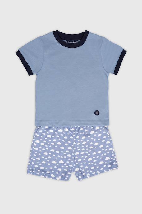 Pyjama short en coton léger enfant  - vertbaudet enfant