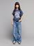 T-shirt manches courtes fille marine 5 - vertbaudet enfant 