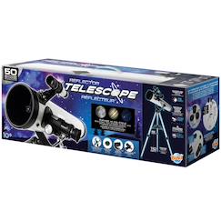 -Télescope réflecteur avec accessoires et guide d’activités pour l’observation astronomique