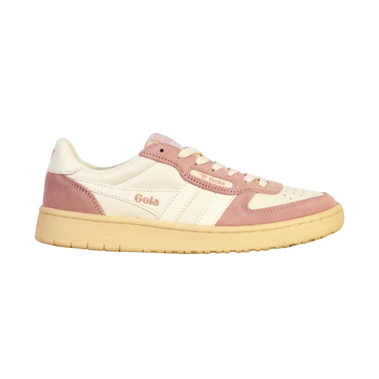 Baskets basses à lacets off white rose off white