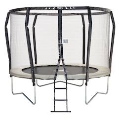 -Trampoline premium ø 300?cm avec filet de sécurité + échelle - famili 300