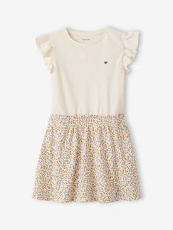 Robe Petite Fille Gymboree Coton Bleu Blanc Jaune - Taille 5, Neuve Avec étiquettes