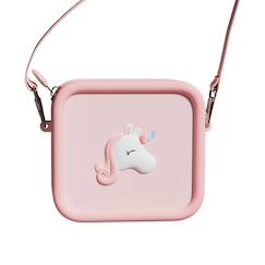 Jouet-Sac pour appareil photo en silicone licorne