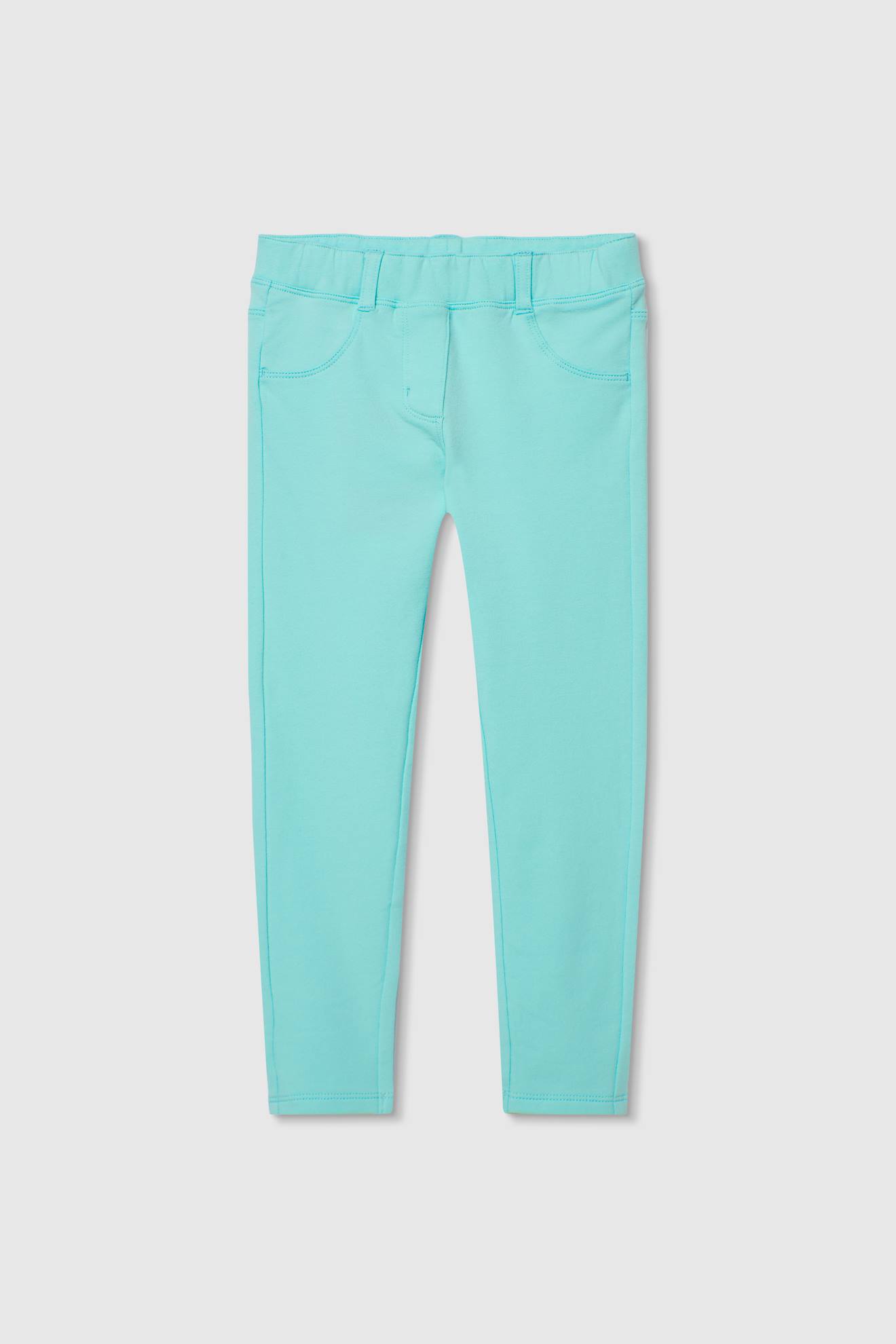 Pantalon Fille En Coton Vert 16 €