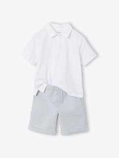 Ensemble short polo garçon   - vertbaudet enfant