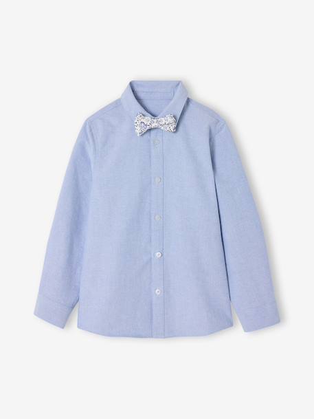 Chemise manches longues nœud papillon  - vertbaudet enfant