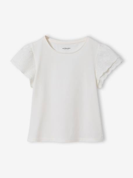 Fille-T-shirt, sous-pull-T-shirt-T-shirt manches courtes fille 