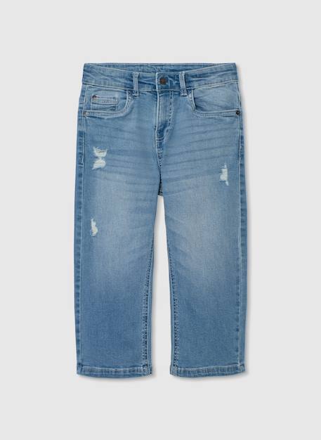 Pantalon enfant denim  - vertbaudet enfant