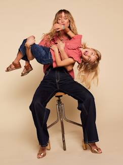 Chemise à volants fille Capsule mère-fille  - vertbaudet enfant