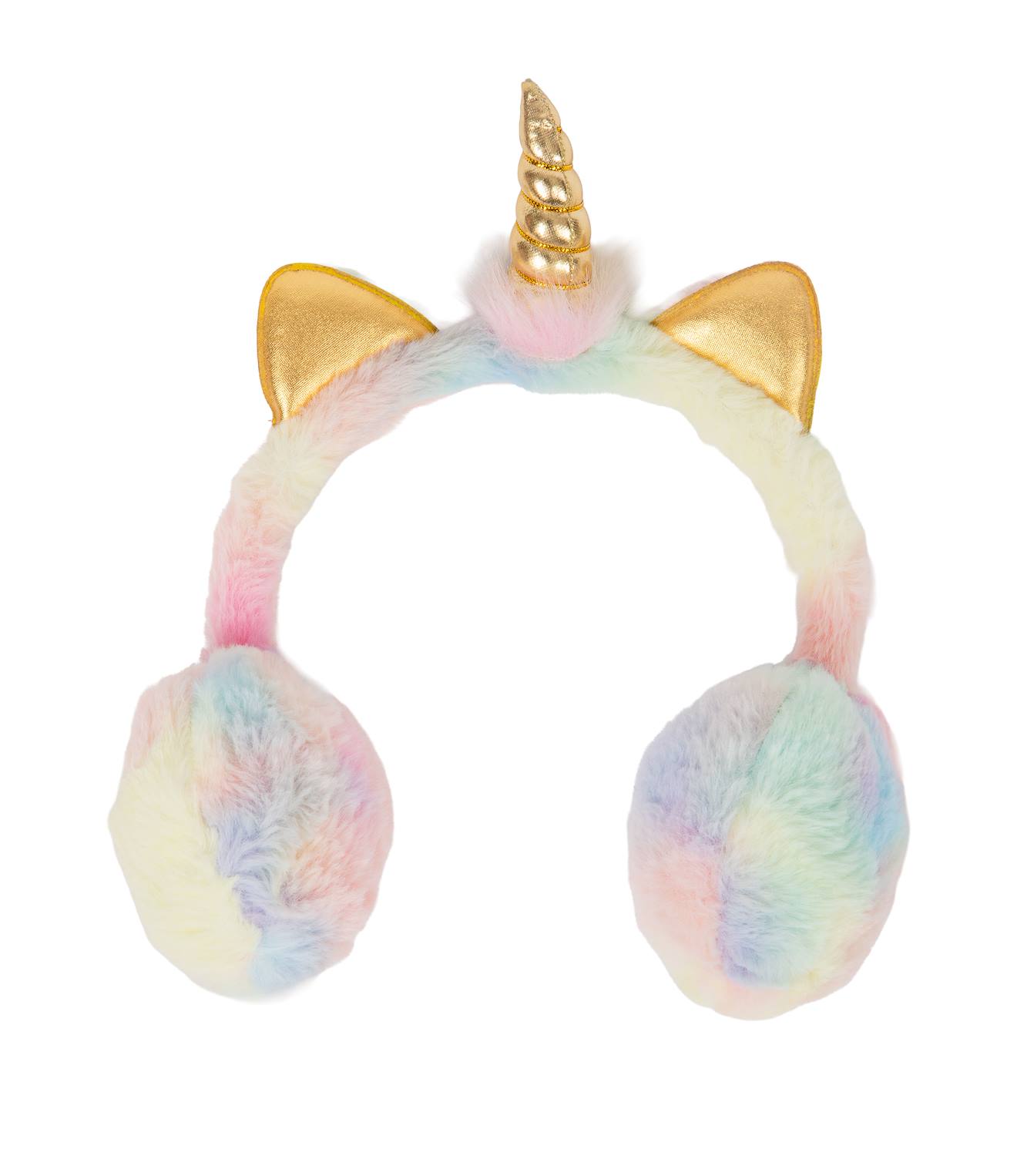 Poupée Frostyzz Licorne Avec Cache-oreilles Pour Enfant - 30cm Rose (Pioupiou Et Merveilles) - Image 1