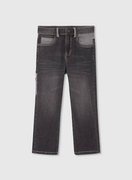 Pantalon enfant denim  - vertbaudet enfant