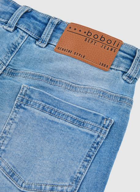 Pantalon enfant denim Bleu 4 - vertbaudet enfant 