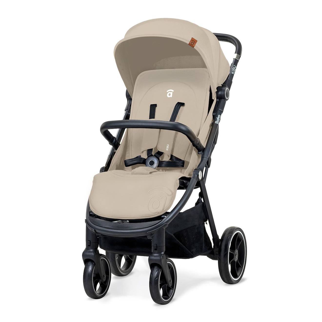 Poussette Kibu Beige (Asalvo) - Image 1