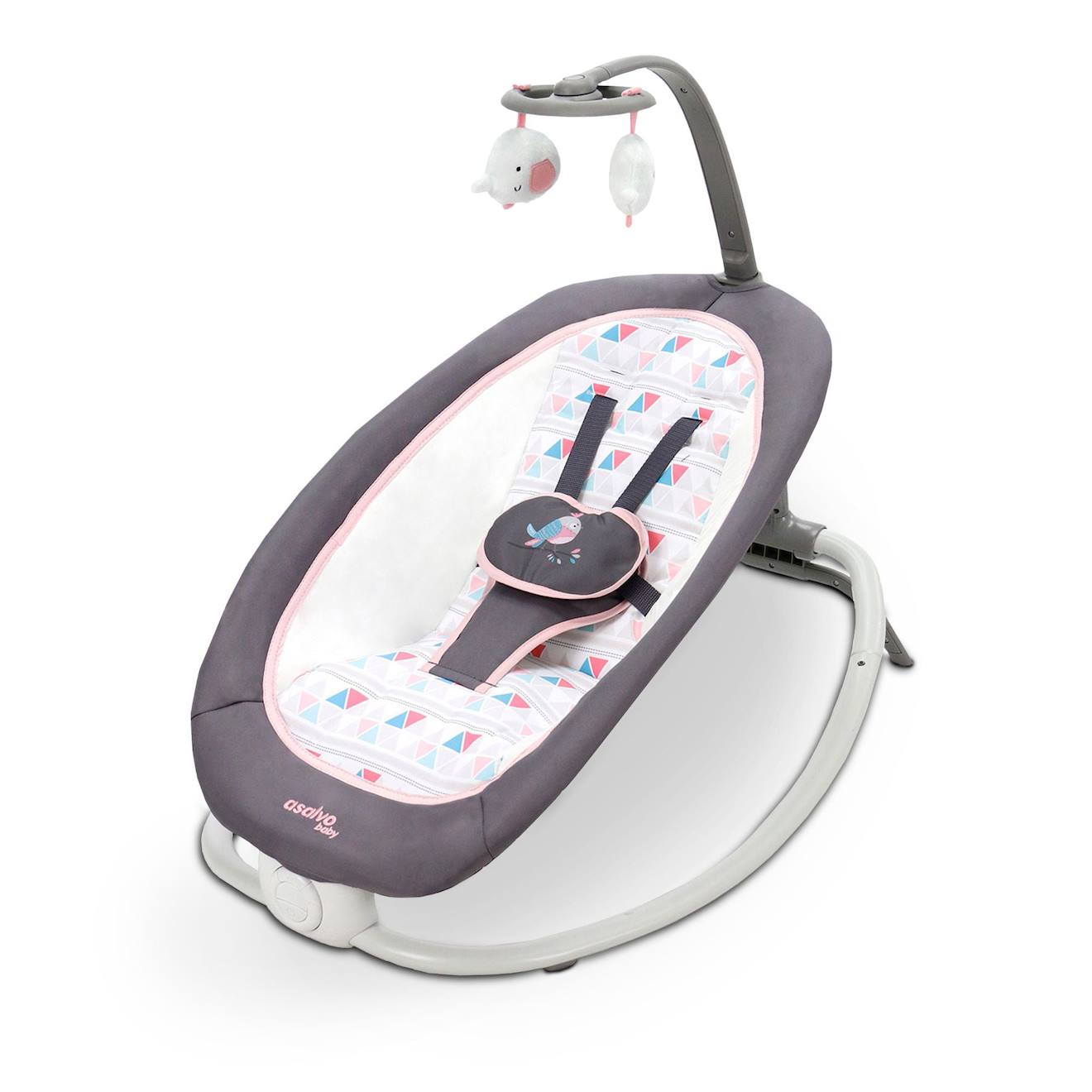 Balancelle Fold Gris Et Rose