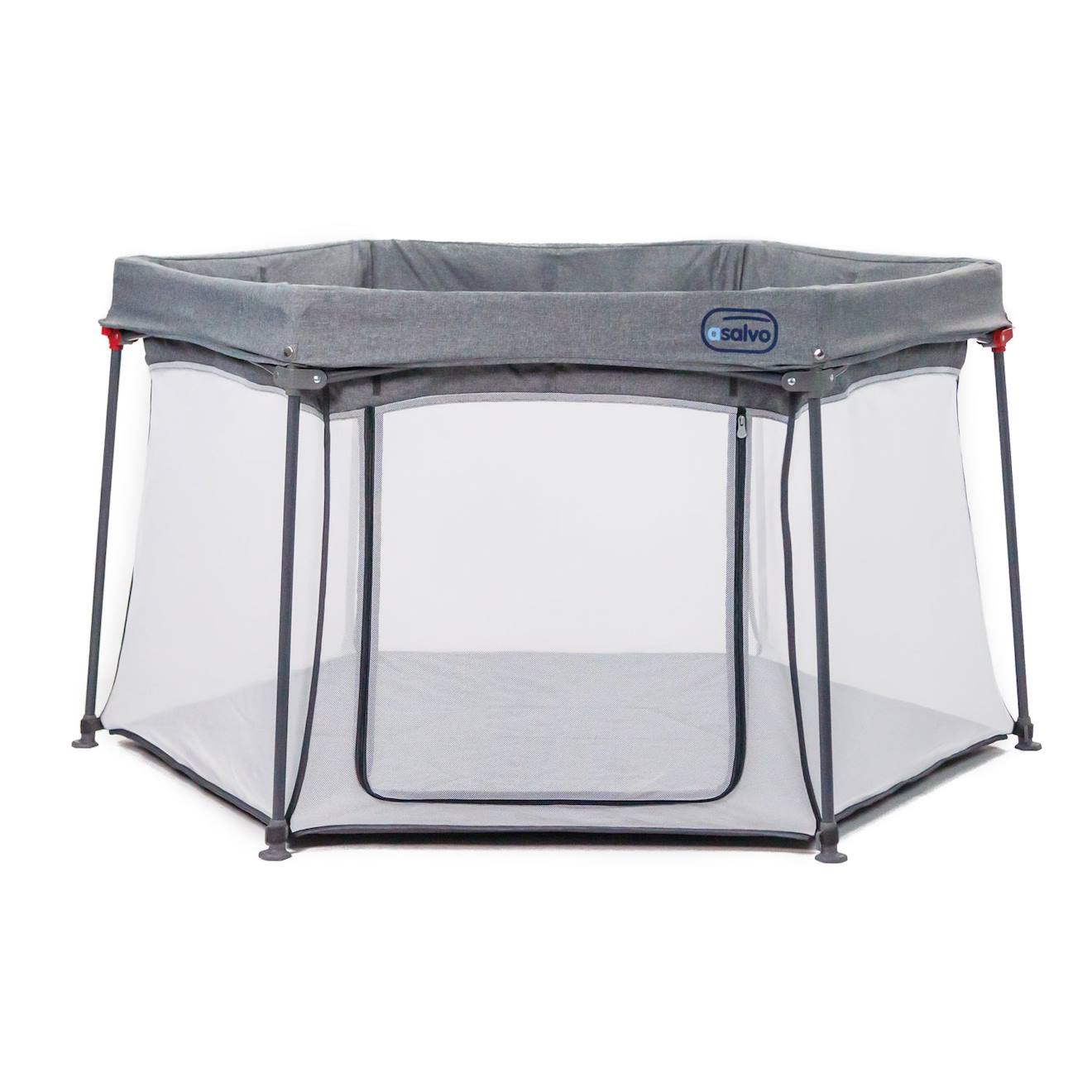 Parc Bébé Hexagonal Pliable Léger Luxembourg Gris