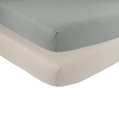 Lot de 2 draps-housses lit bébé  - vertbaudet enfant