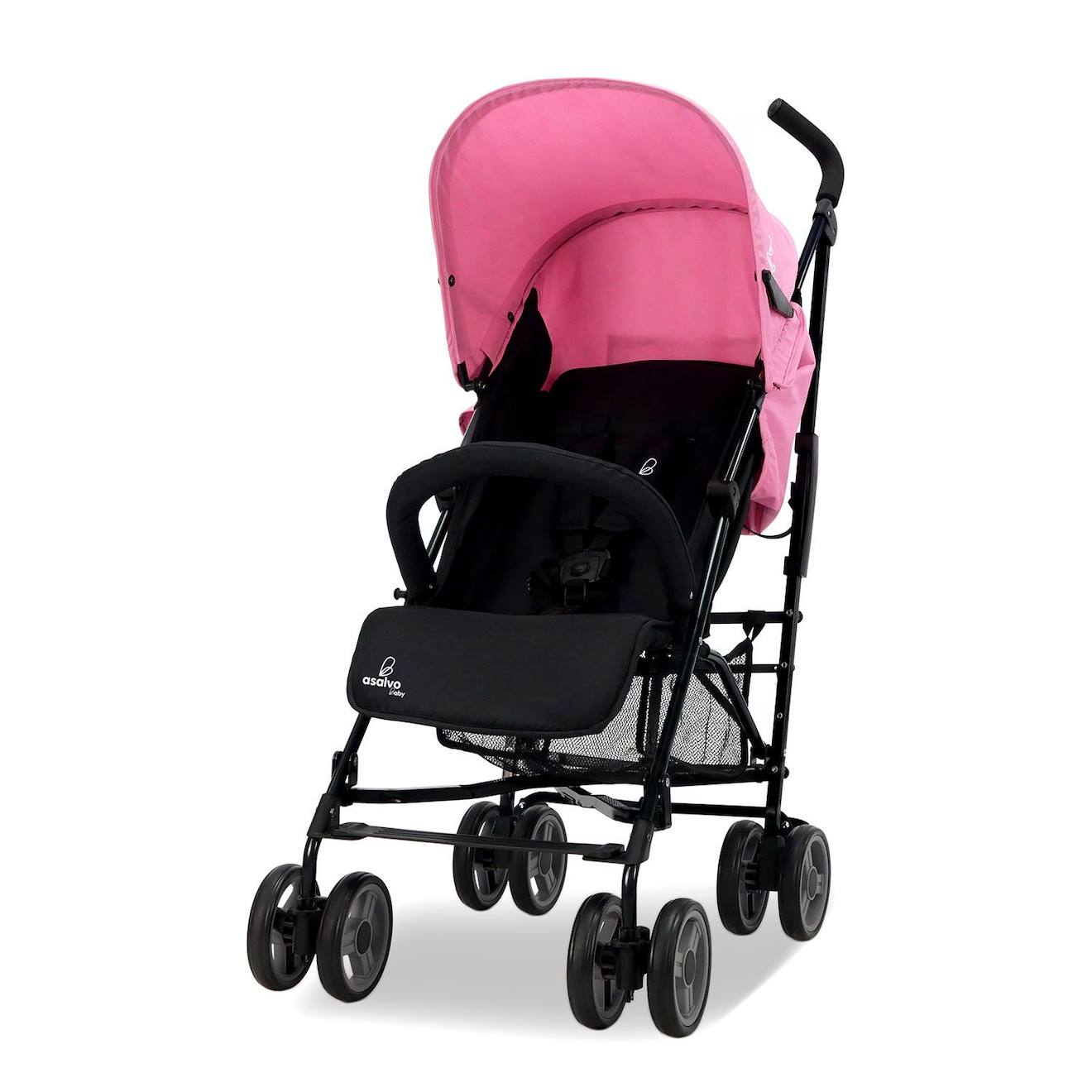 Poussette Trotter Plus Rose Et Noir