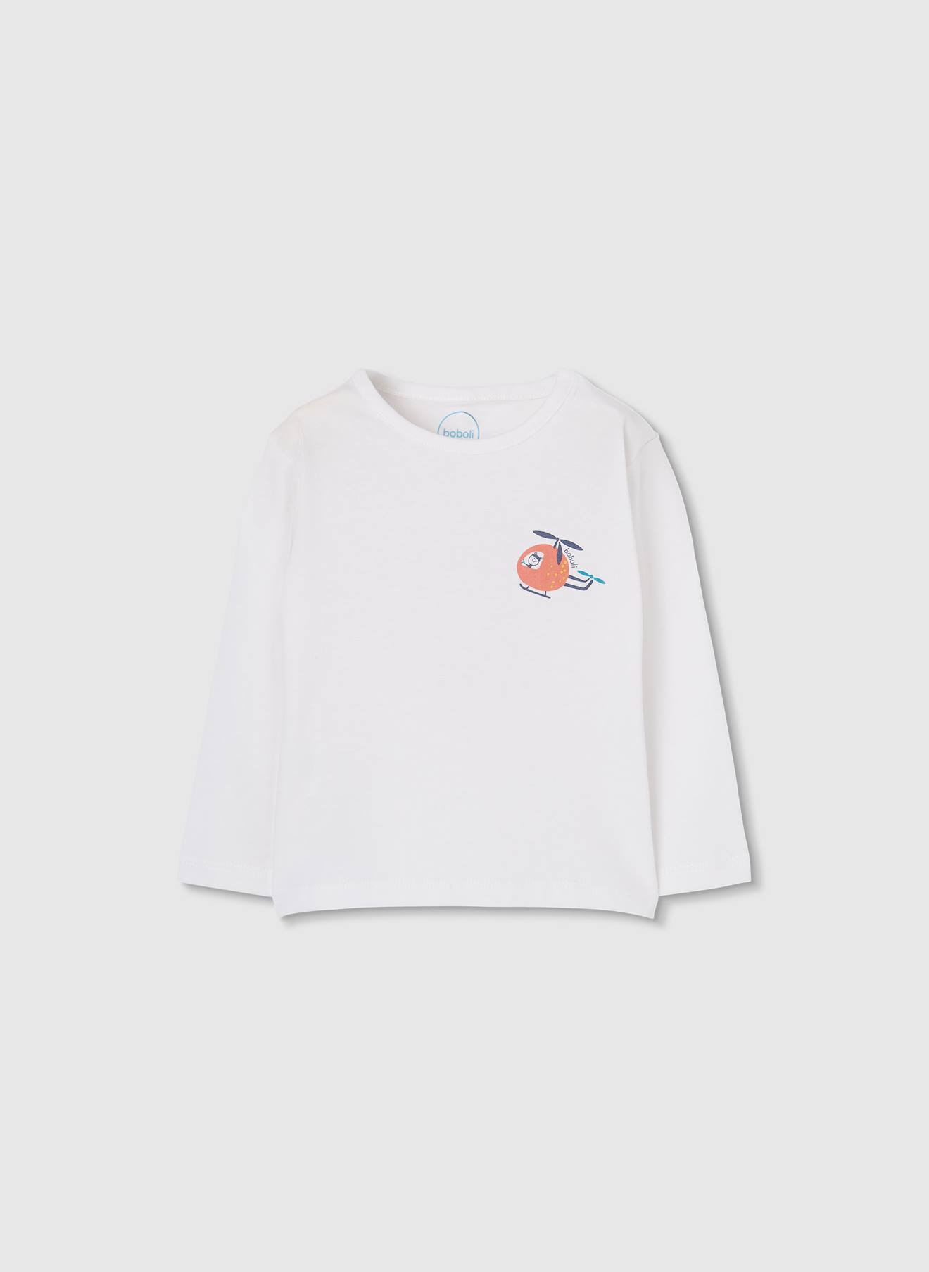 T-shirt Bb En Coton Blanc 13 €