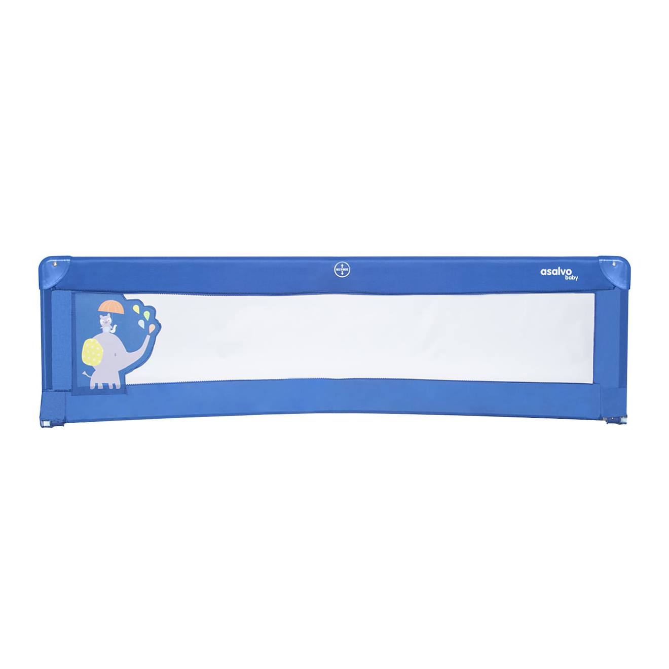 Barrière De Lit 150 Cm Pour Lit Standard Étoiles Bleu