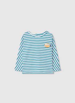 T-shirt bébé coton rayé  - vertbaudet enfant