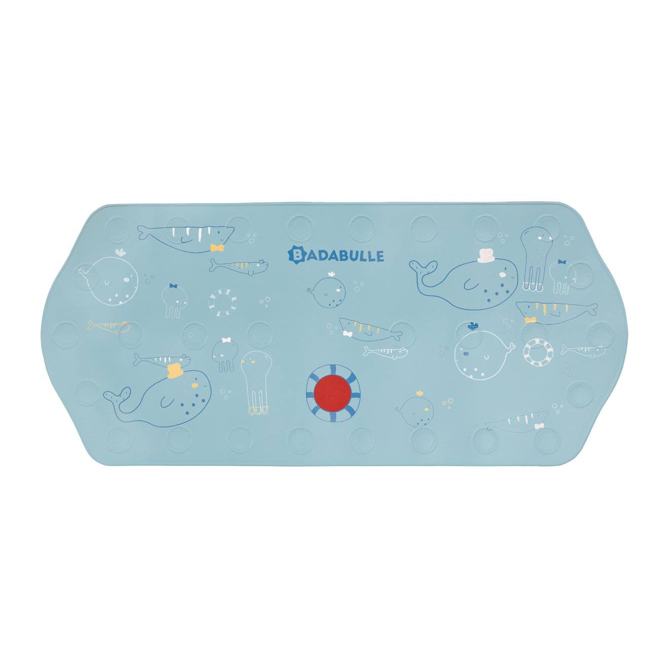 Tapis De Bain Xxl Avec Témoin De Température Bleu