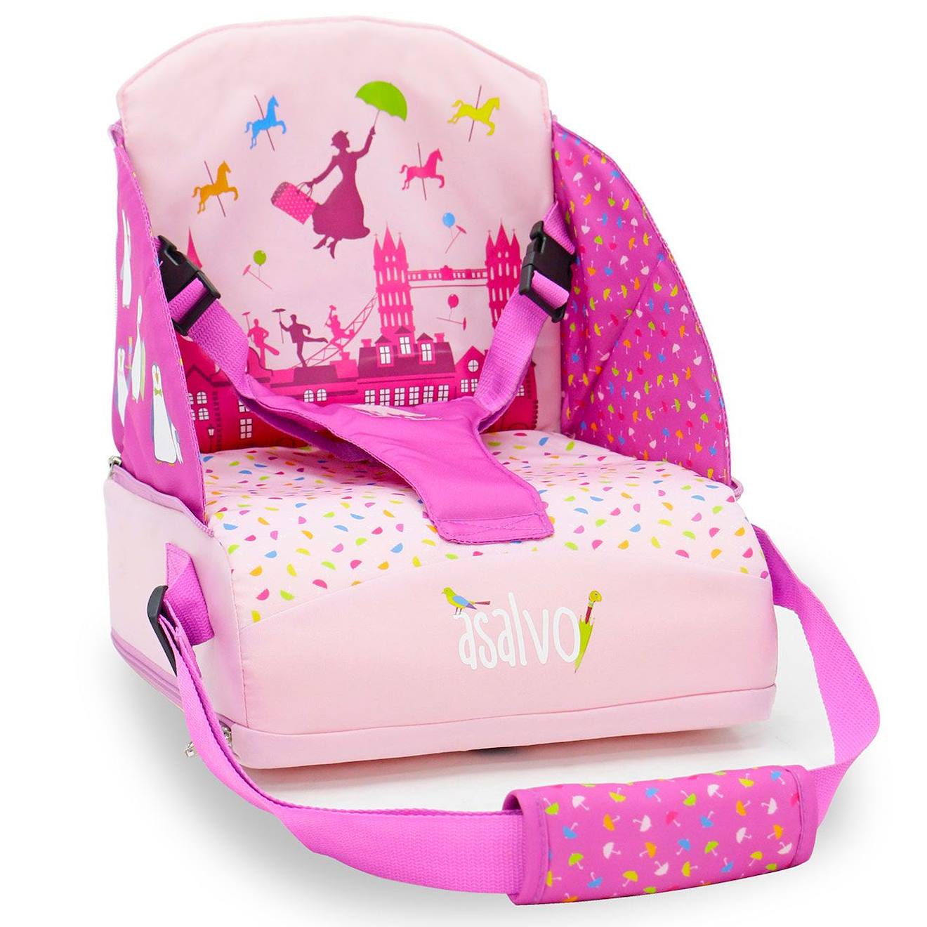 Chaise Haute De Voyage Hérisson Rose
