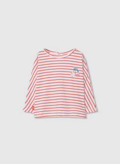 T-shirt bébé coton rayé  - vertbaudet enfant