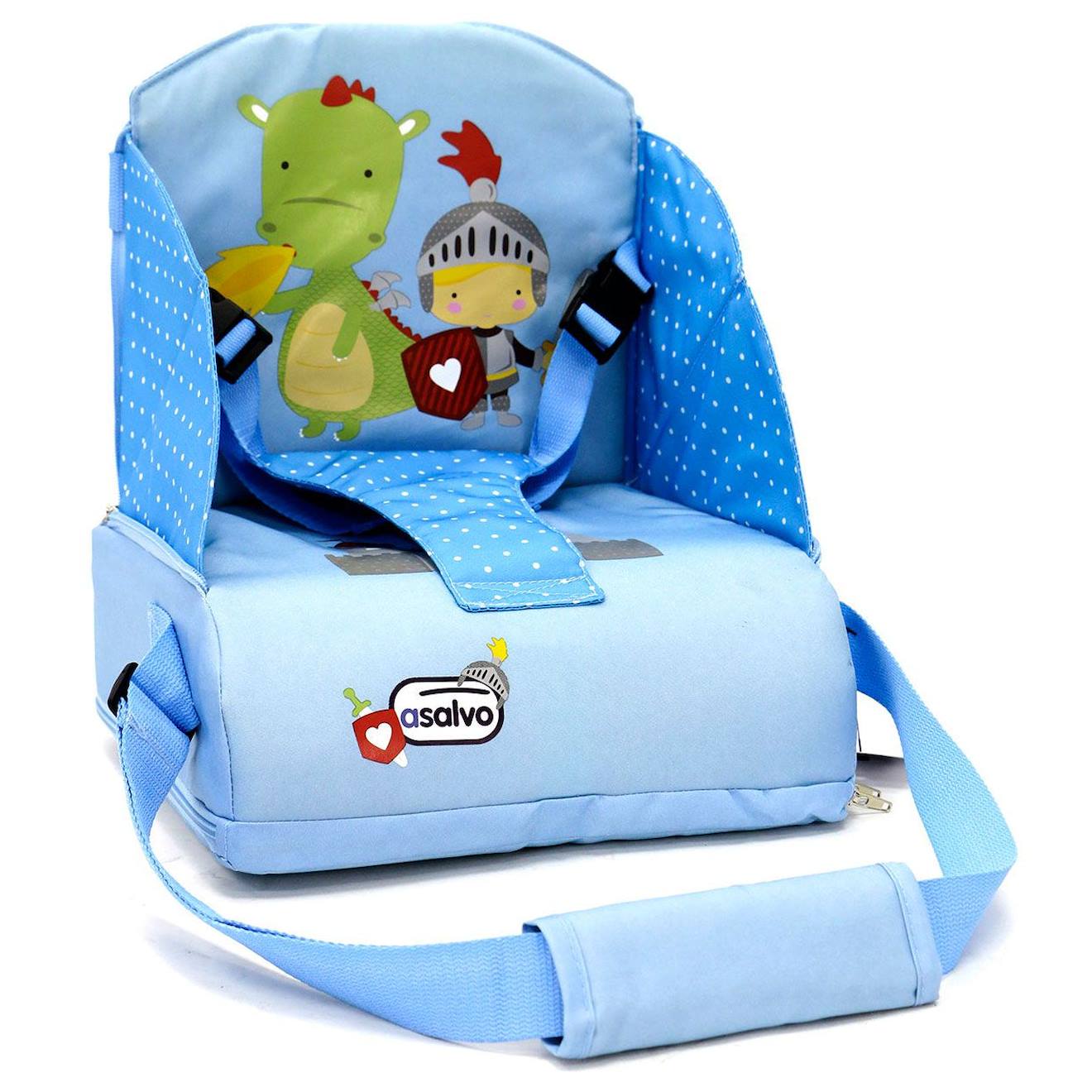 Chaise Haute De Voyage Hérisson Bleu