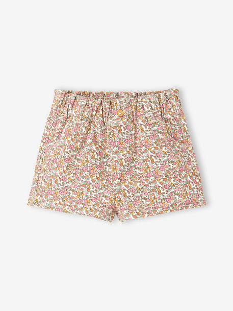 Bébé-Short-Short bébé imprimé fleuri