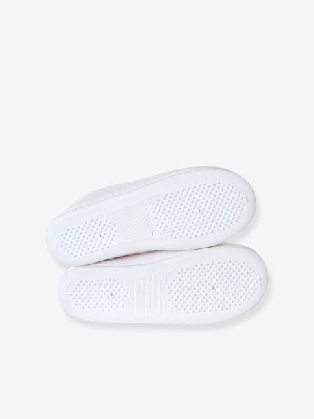 Chausson fille textile élastique rose+rose imprimé+rose pâle 17 - vertbaudet enfant 