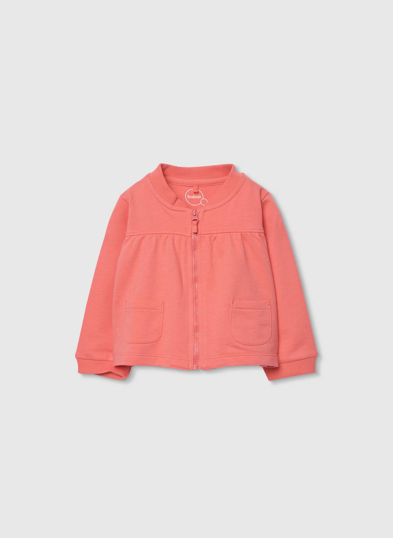 Veste bébé rose