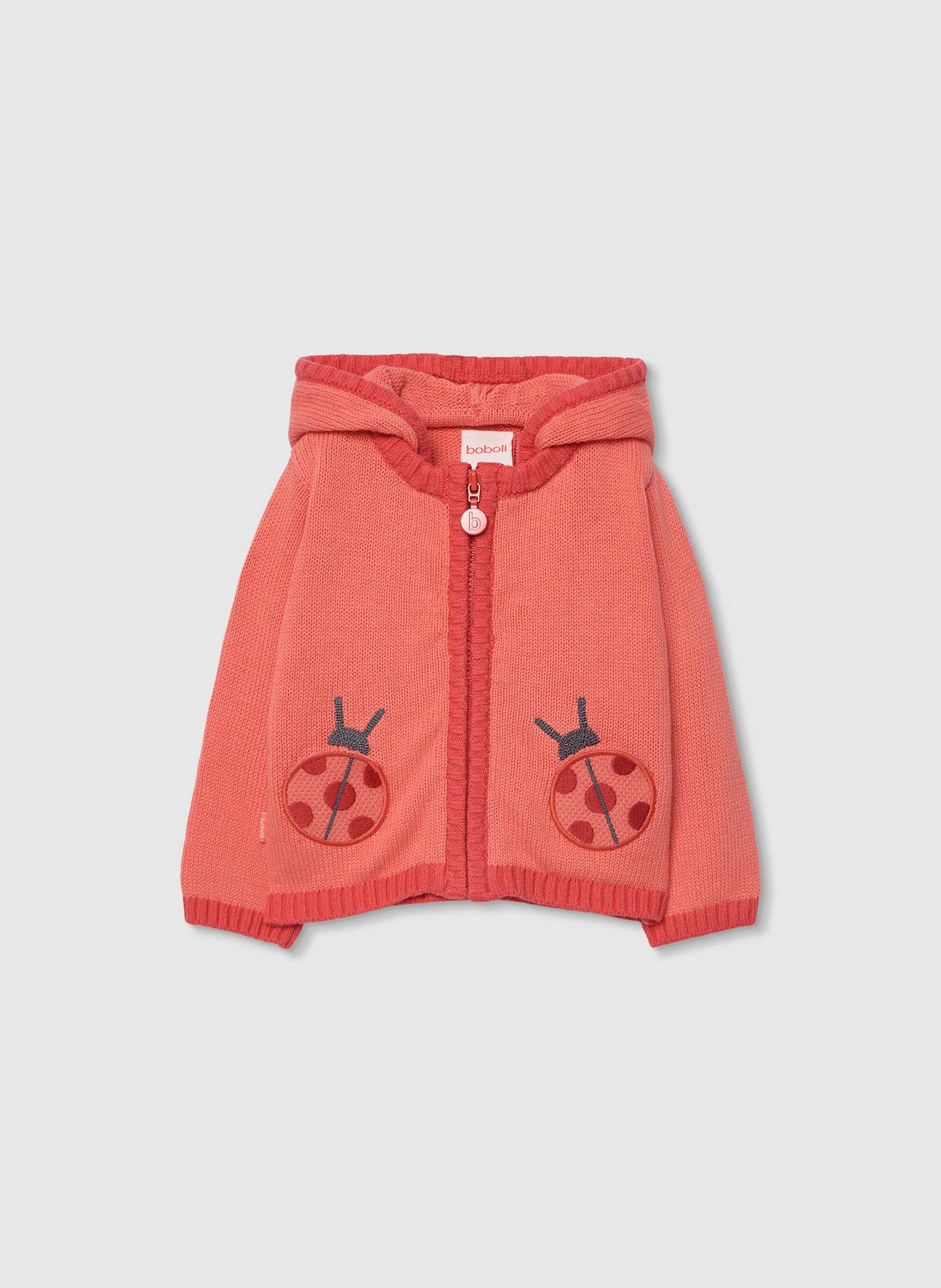 Gilet En Tricot Pour Bb Rose 28 €